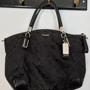 Medium black purse